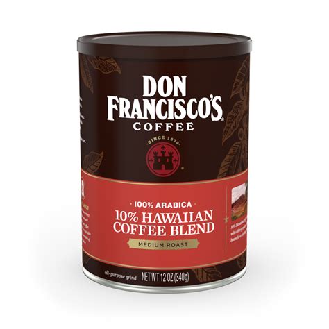 don francisco's coffee reviews|don francisco coffee hawaiian blend.